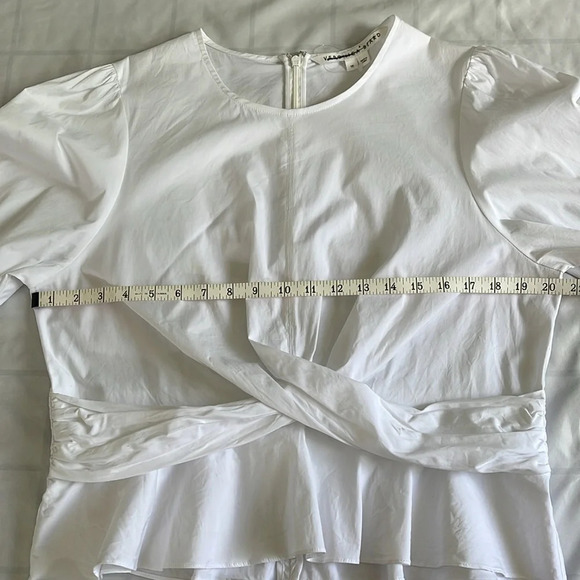 VERONICA BEARD Arvilla Crisscross Top Size 16 - Picture 11 of 15